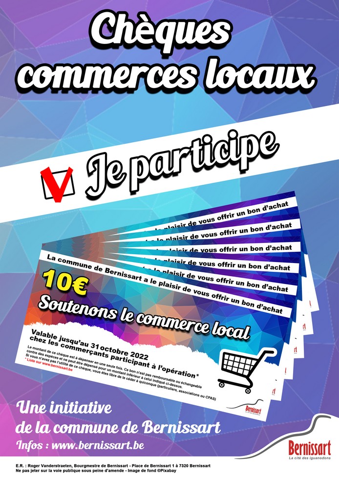 cheques commerces