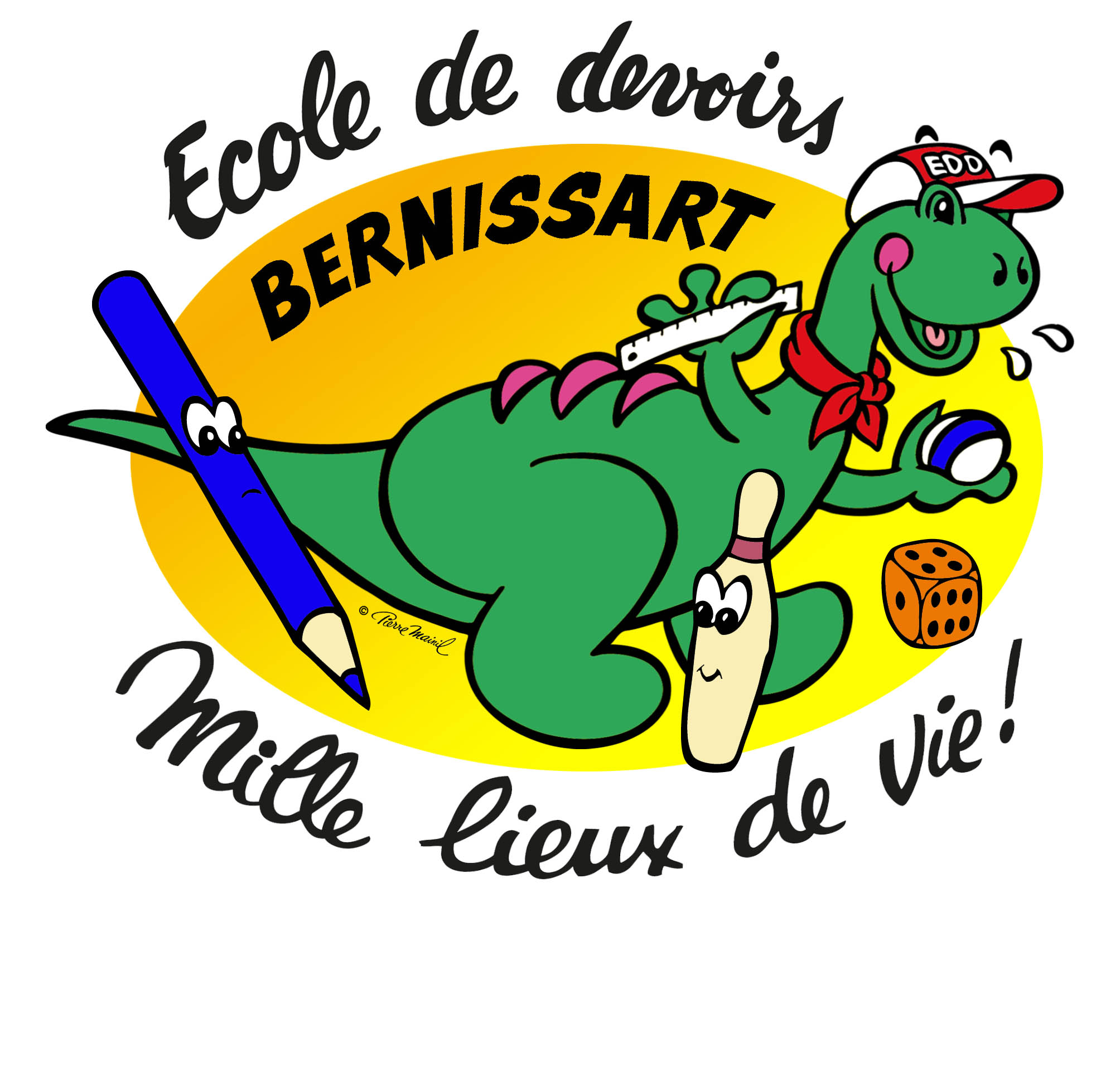 logo école de devoirs Bernissart