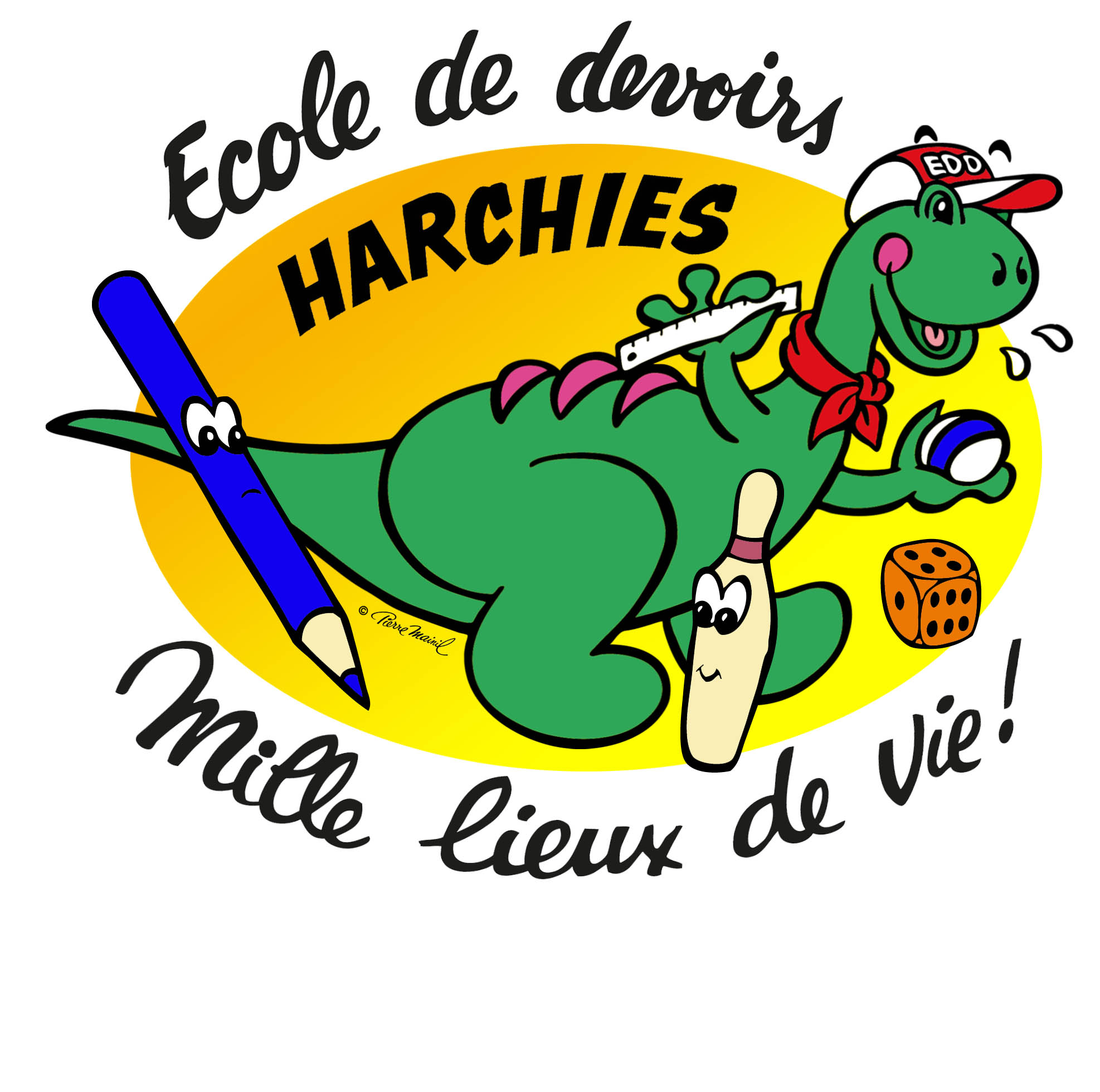 logo école de devoirs Harchies