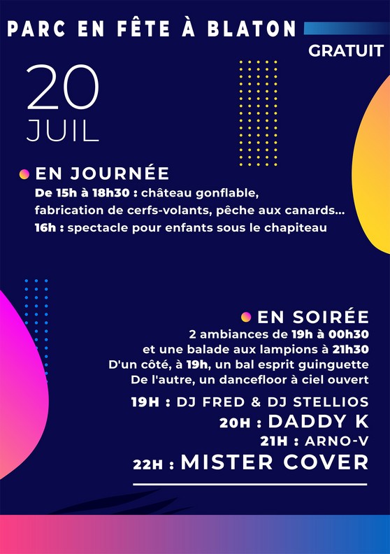 parc en fete 2025