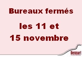 Fermeture 02 novembre