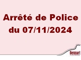 Arrêté de police