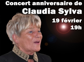 Concert anniversaire de Claudia Sylva